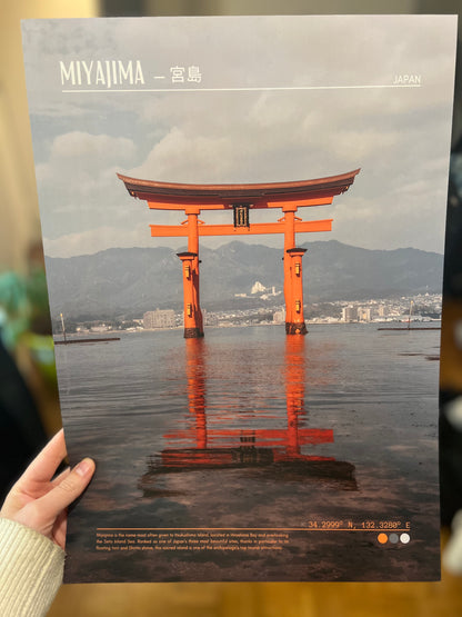 Affiche MIYAJIMA - A3