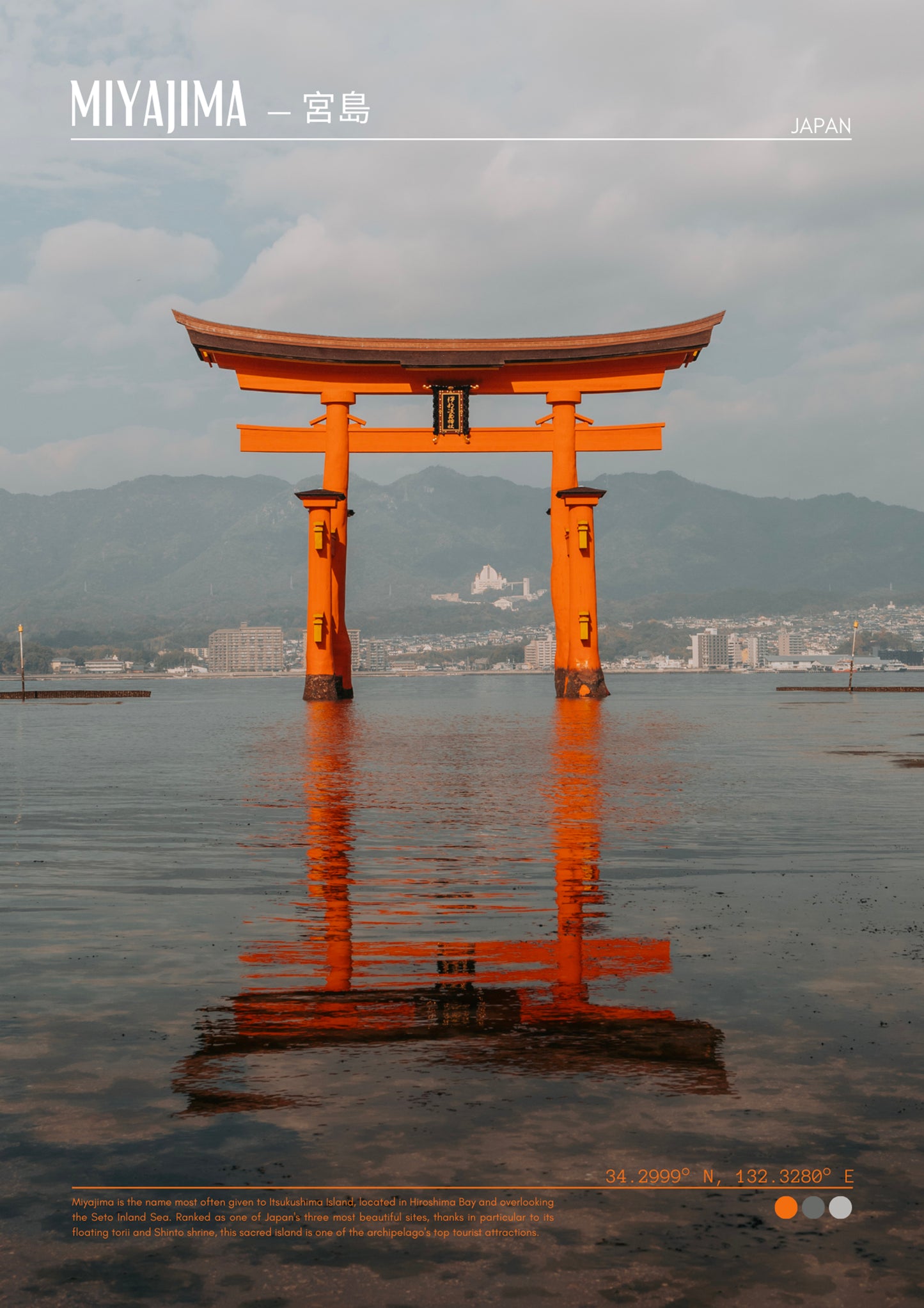 Affiche MIYAJIMA - A3